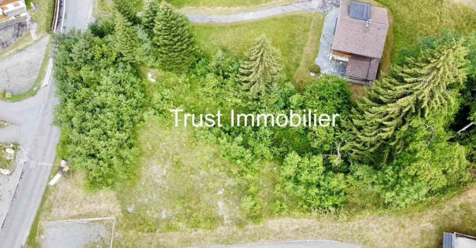 8002M-Gryon-Terrainà bâtir de 2'127 m², situé en zone Chalet B