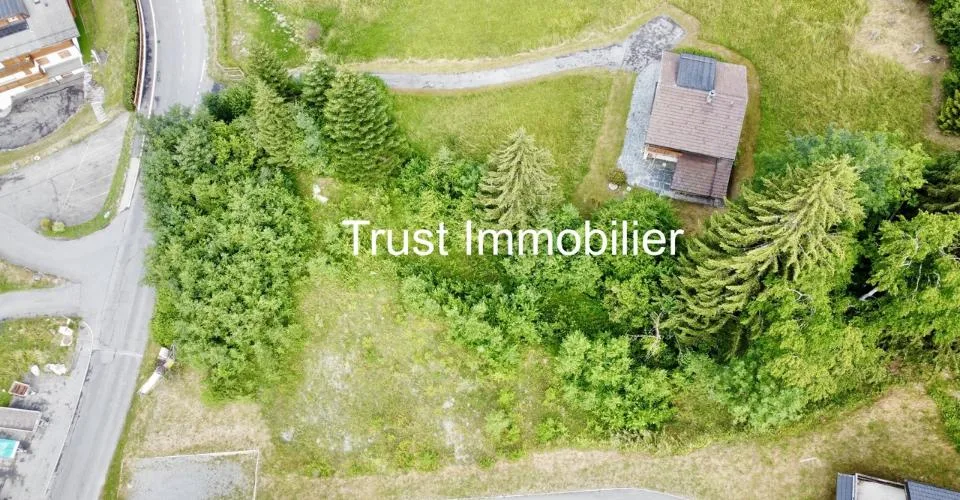 8002M-Gryon-Terrainà bâtir de 2'127 m², situé en zone Chalet B