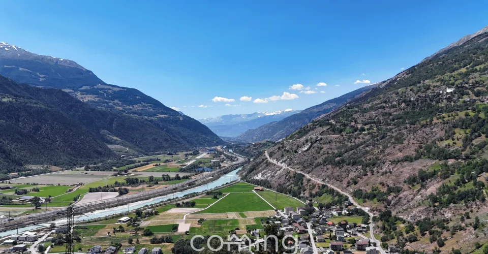 Bauparzelle in Eggerberg - 3'040 m², vollerschlossen, Bergpanorama
