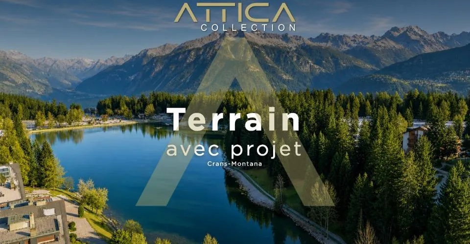 Terrain avec projet à constrruire