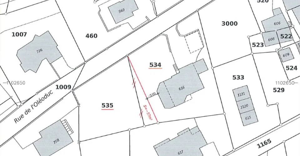 Terrain à bâtir - Zone résidentielle R2 faible densité - Bovernier