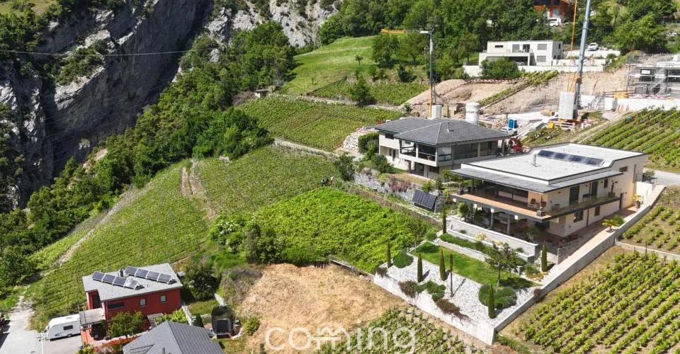 Sonnige Bauparzelle in Leuk mit herrlicher Aussicht - vollständig erschlossen – foto 7 di 11
