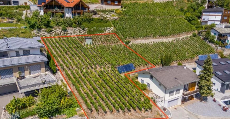 Hier könnte Ihr Traumhaus entstehen - sonniges Baugrundstück in Leuk