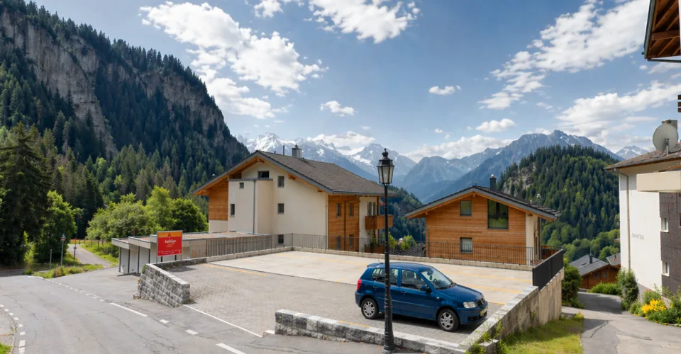 Construire au soleil - parcelle W3 polyvalente proche de la nature à Blatten près de Naters