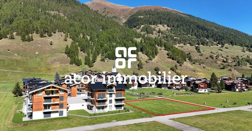Terrain constructible de 1'098 m² à Ulrichen