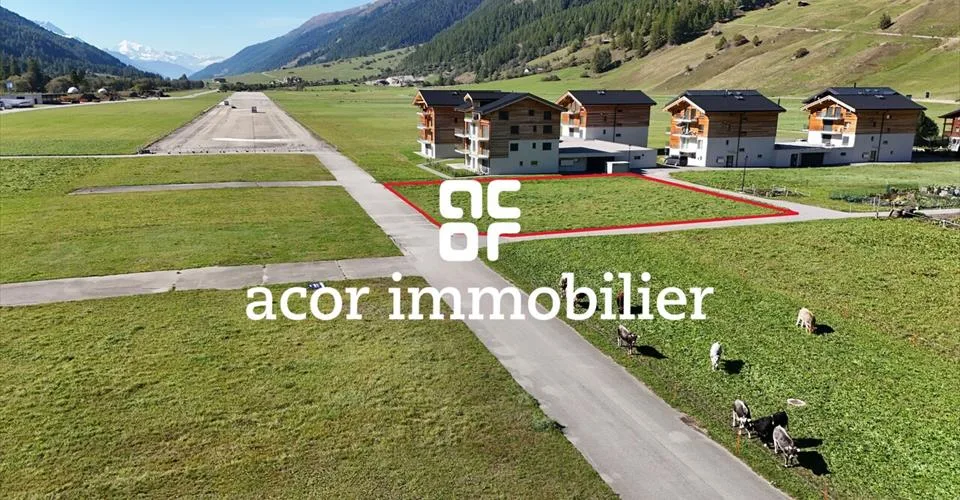 Terrain constructible de 1'098 m² à Ulrichen