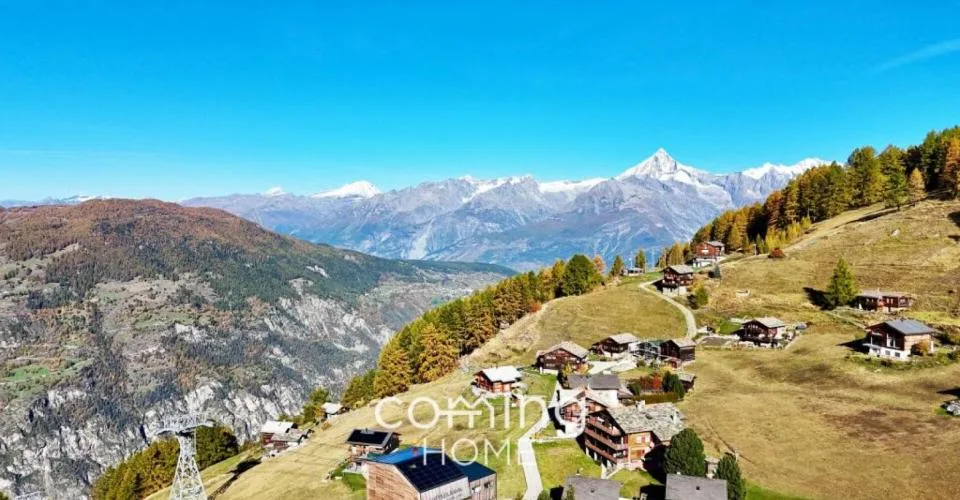 Terrain à bâtir proche de la nature à Gspon - Panorama alpin, tranquillité et qualité de vie alpine