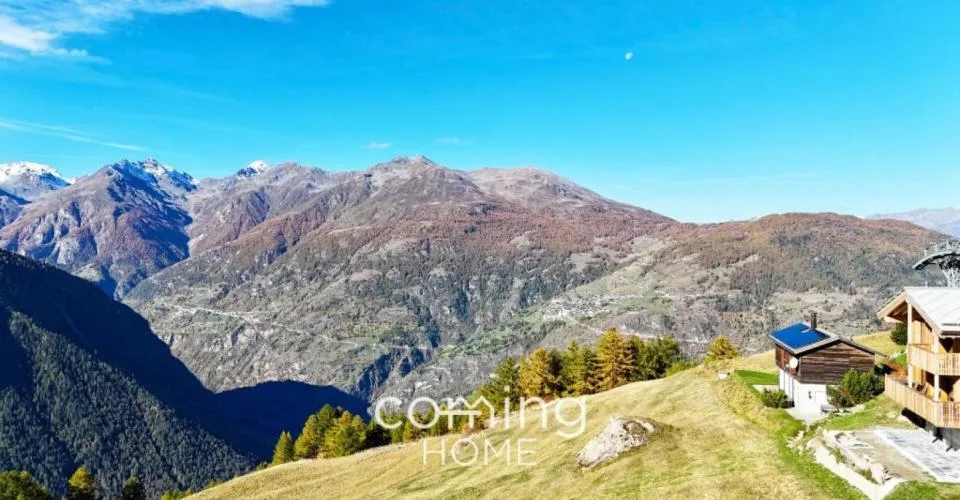 Terrain à bâtir proche de la nature à Gspon - Panorama alpin, tranquillité et qualité de vie alpine