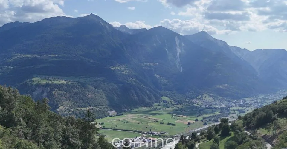Erschlossenes Bauland mit traumhaftem Panoramablick in Bratsch