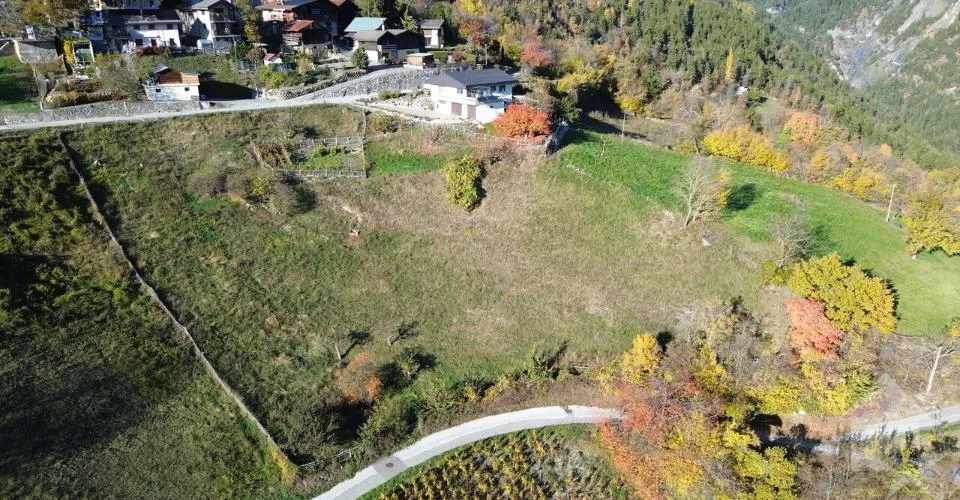 Terrain à vendre sur les hauts de Conthey avec une vue imprenable – Foto 3 von 8