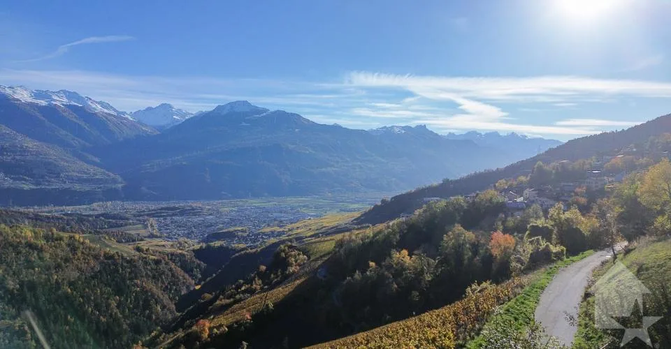 Terrain à vendre sur les hauts de Conthey avec une vue imprenable – Foto 8 von 8