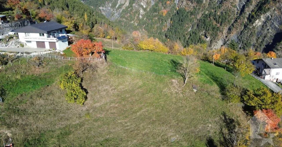Terrain à vendre sur les hauts de Conthey avec une vue imprenable – Foto 4 von 8