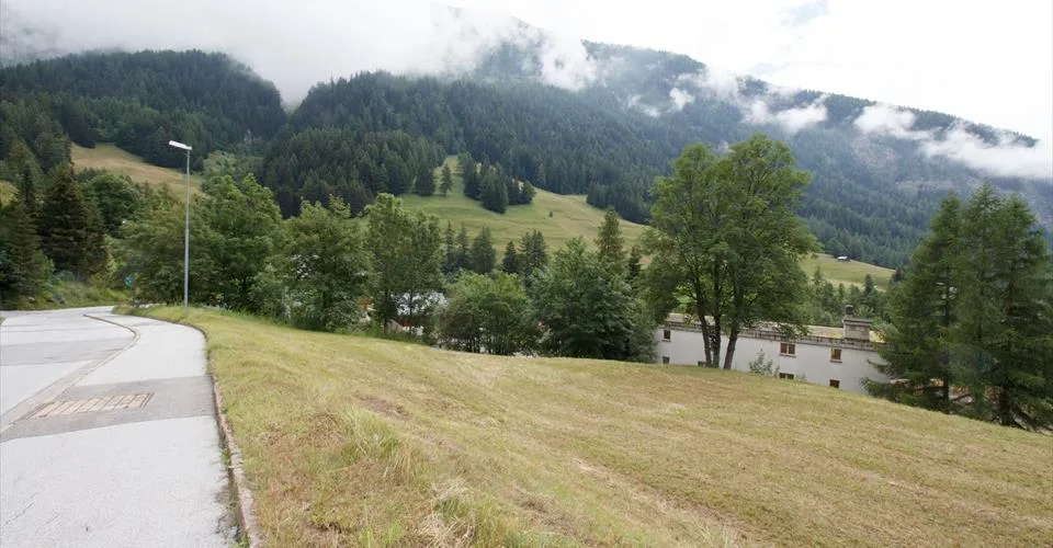 Terrain à bâtir bâti sur un versant sud surélevé de Loèche-les-Bains