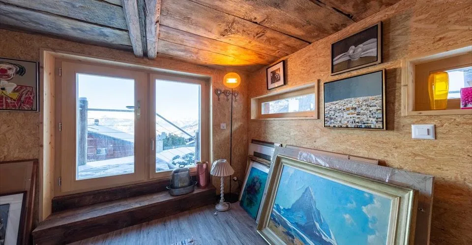Terrain SANS mazot avec autorisation de construire en force pour un chalet