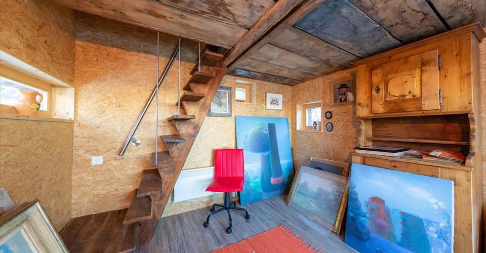 Terrain SANS mazot avec autorisation de construire en force pour un chalet