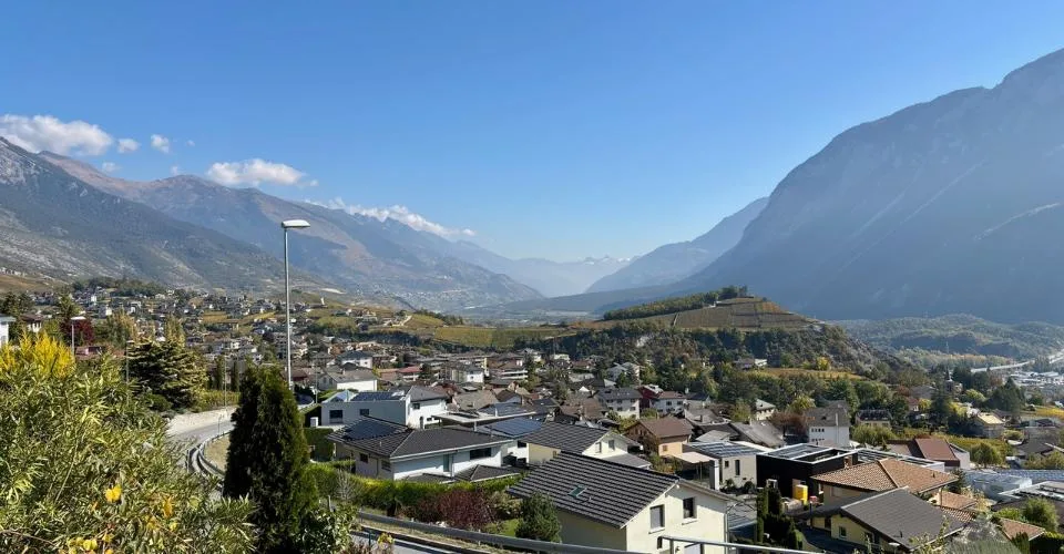 Parcelle équipée avec vue panoramique