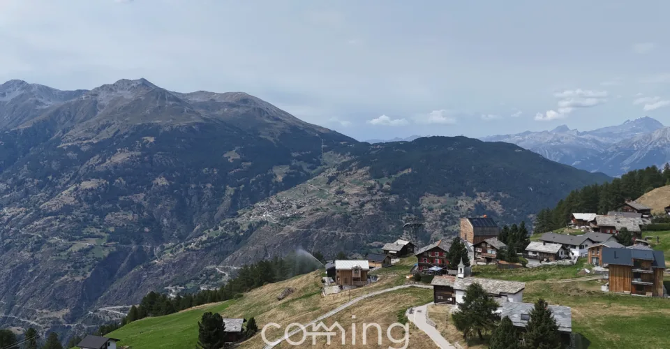 Parcelle à bâtir à Gspon - 651 m² en situation alpine avec panorama impressionnant
