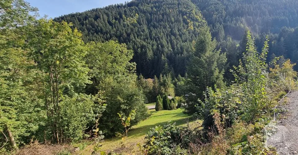 Torgon, terrain à bâtir avec permis de construire en force