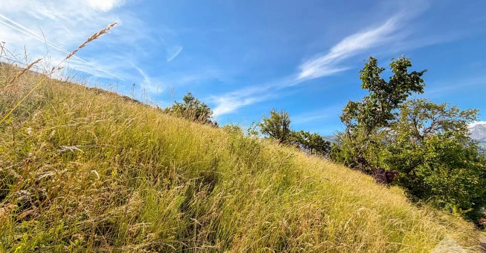 Terrain à bâtir de 625 m² – Vue panoramique sur les Alpes