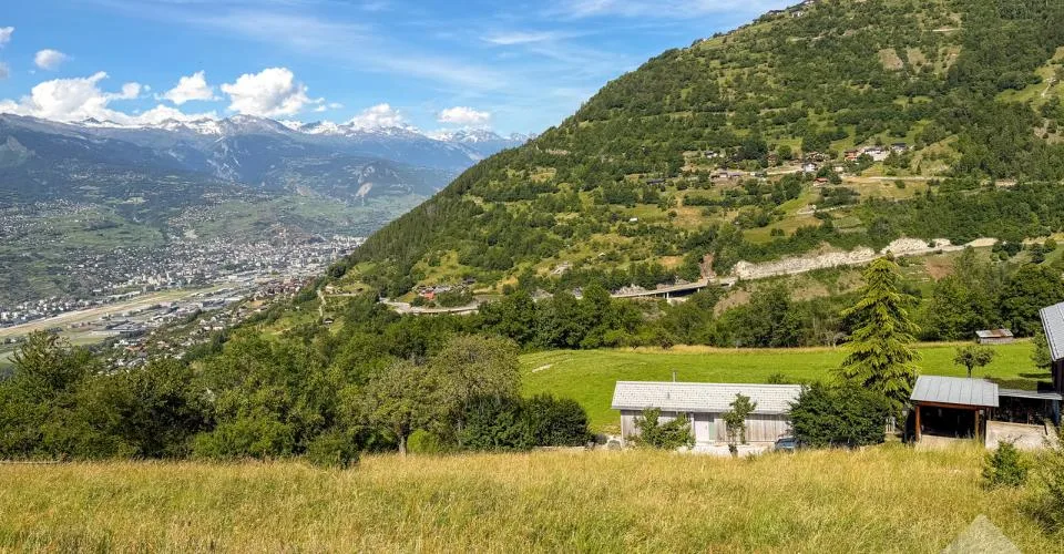 Terrain à bâtir de 625 m² – Vue panoramique sur les Alpes