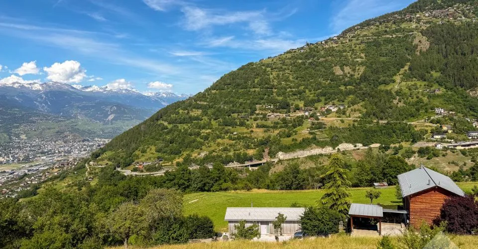 Terrain à bâtir de 625 m² – Vue panoramique sur les Alpes