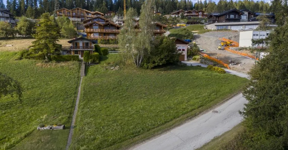 Terrain constructible à Crans-Montana
