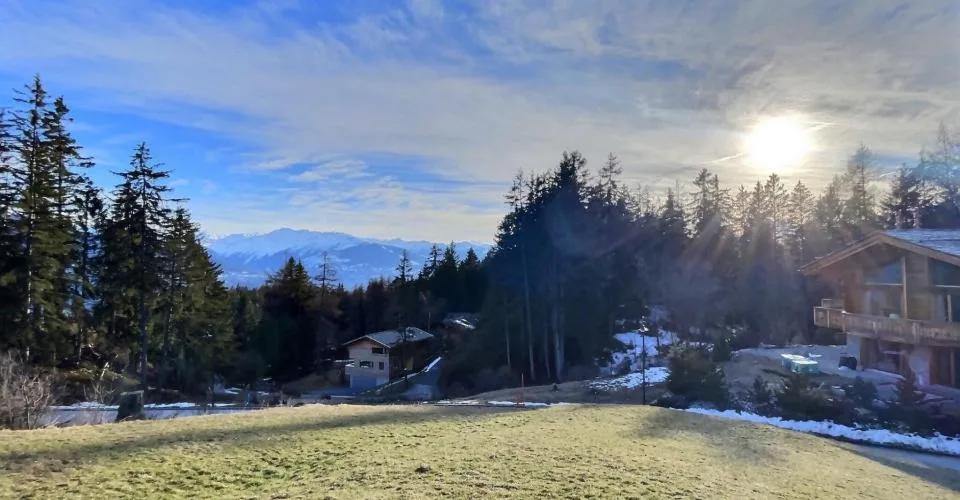 Objet rare à Crans-Montana - Grande parcelle à construire - Cadre Verdoyant, vue montagnes – Foto 7 von 10