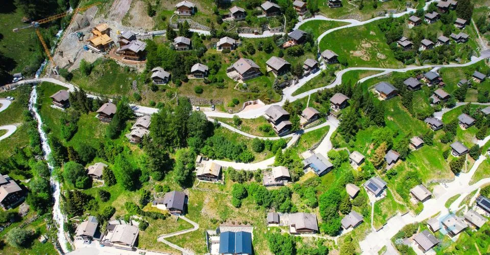 EXCLUSIVITE Beau terrain à bâtir de 1'100m² sur les hauts de Grimentz