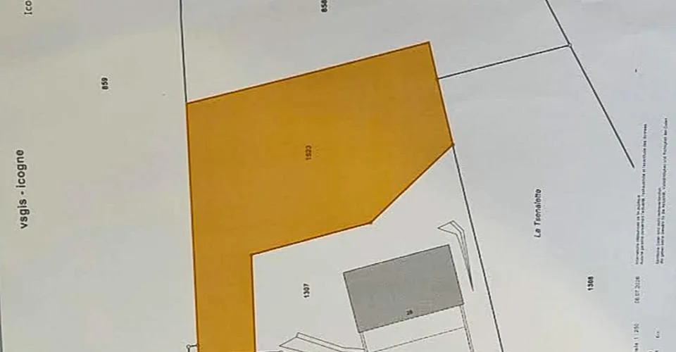 Terrain à bâtir de 515 m² à Icogne