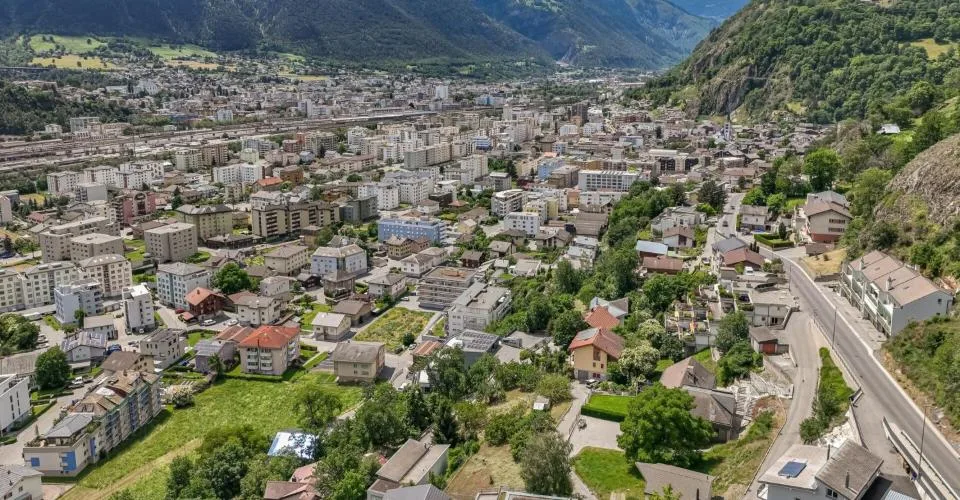 Terrain constructible avec vision dégagée