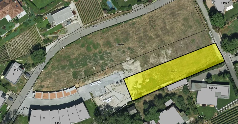 Terrain à bâtir dans une zone privilégiée des hauts de Sion