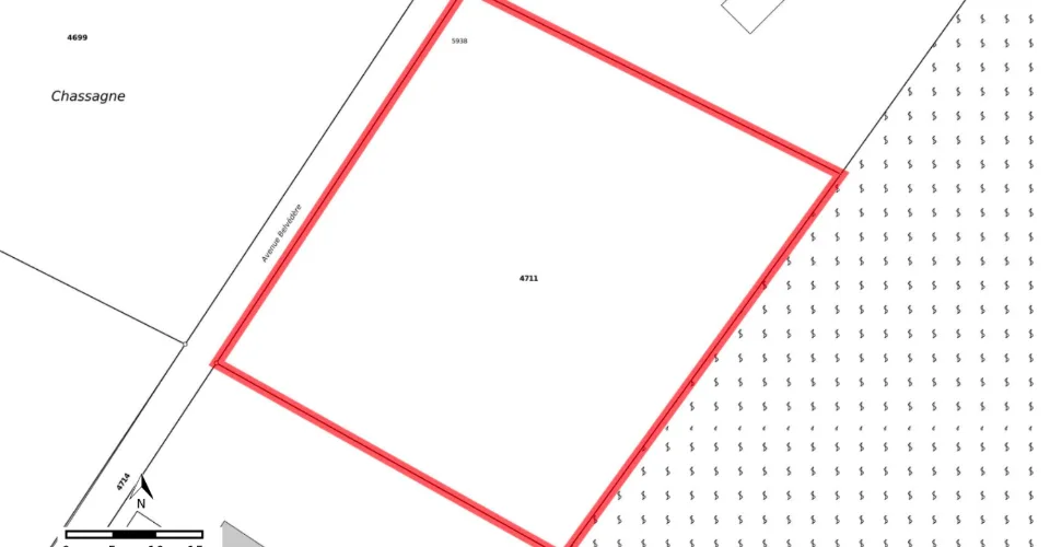 Terrain Constructible Exclusif à La Grande Béroche avec Projet de Villa de Luxe Autorisé