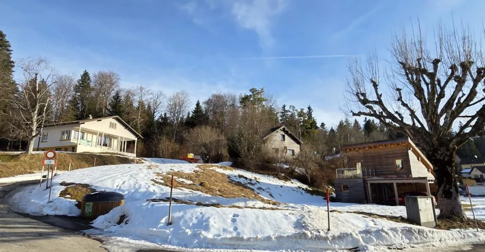 Terrain à vendre avec projet au Locle