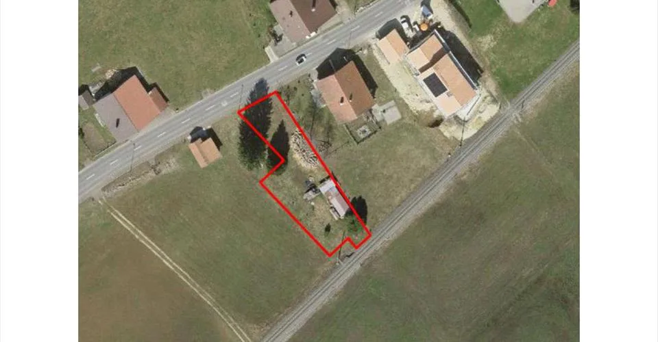 Terrain constructible 842m2 viabilisé