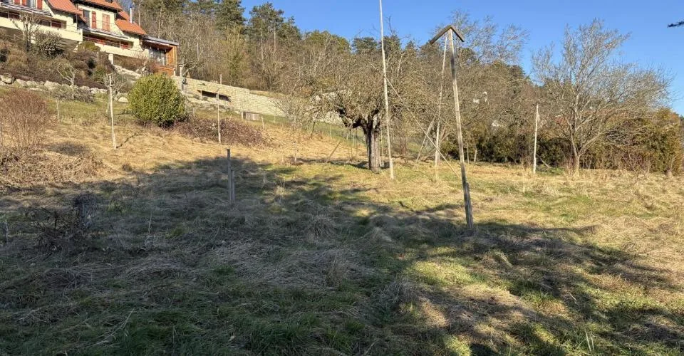 Terrain de 1'560 m2 à vendre dans le village de Fontenais