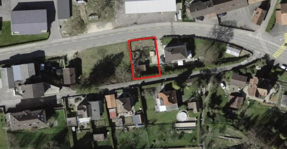 Terrain à vendre à Courfaivre  367 m²  Plans villa à disposition – foto 4 di 5