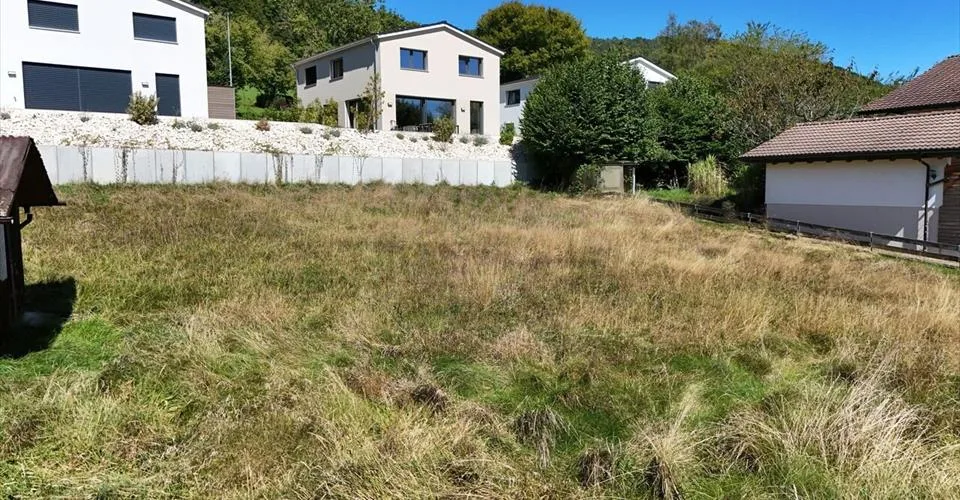 Dans la village de Movelier terrain de 682 m2 en HA à vendre