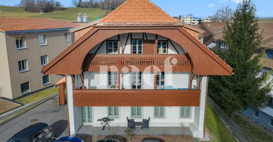 Immeuble locatif entièrement rénové de 5 appartements à vendre à Vuisternens-en-Ogoz