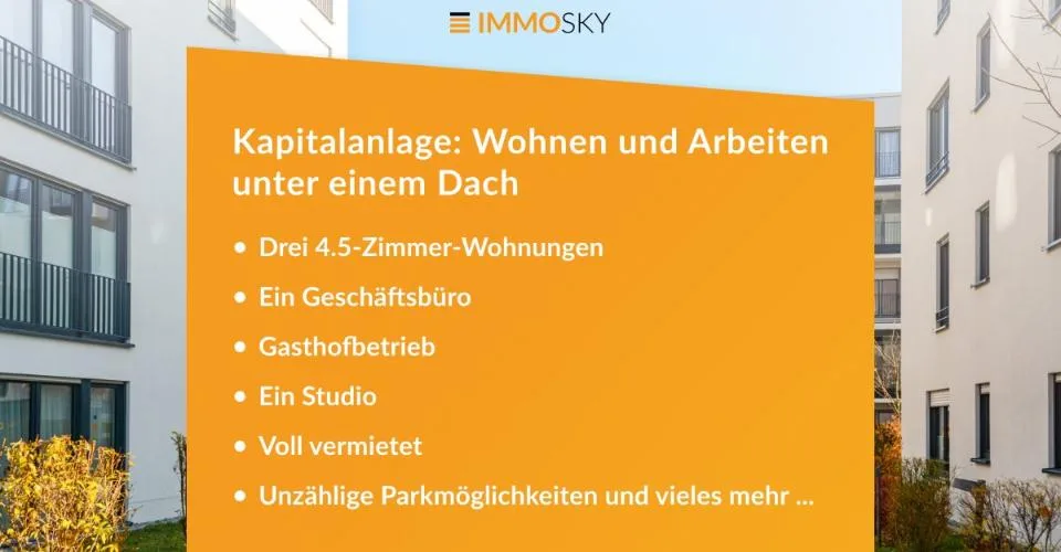 Attraktive Lage. Durchdachtes Konzept. Solide Erträge