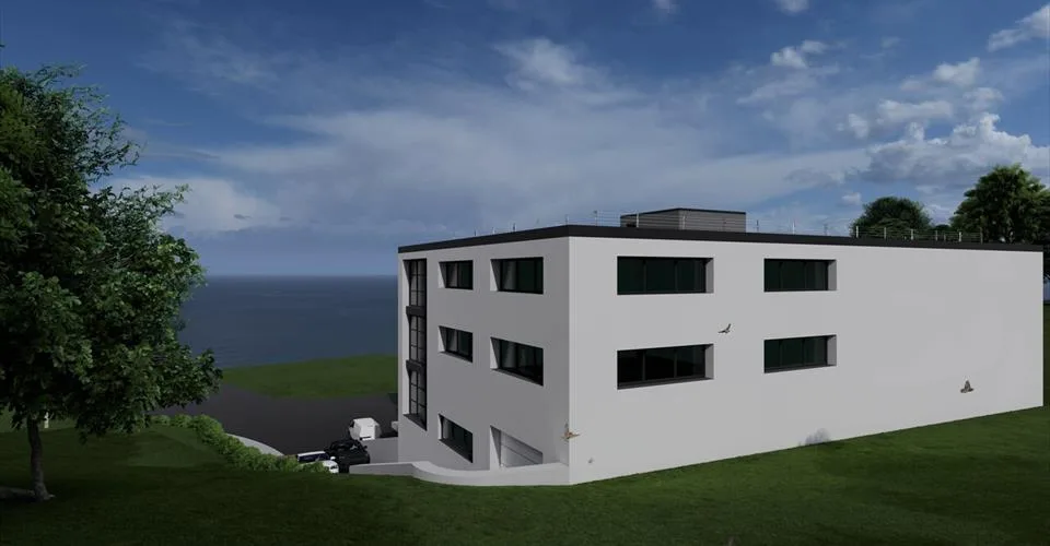 Immeuble multifonction, bureaux et grands dépôts , vue lac panoramique