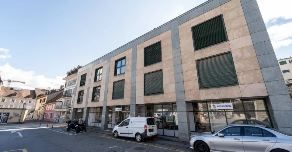 Immeuble de rendement avec fort potentiel de développement au cœur de Payerne