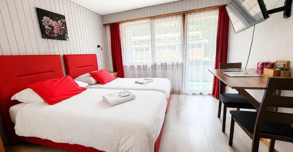 Établissement mixte avec partie hôtelière, restauration et appartement