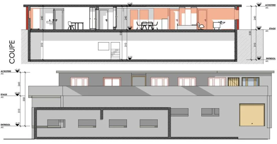 Immeuble d'habitation et commerciale – foto 9 di 9