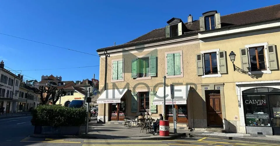 EXCLUSIF ET RARE : PETIT IMMEUBLE MIXTE DANS LE VIEUX CAROUGE
