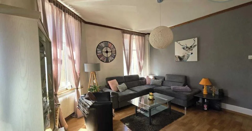 Immeuble avec un grand appartement, laboratoire et logement