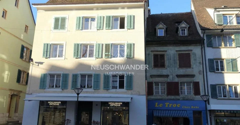 À vendre lot de 2 immeubles à Delémont