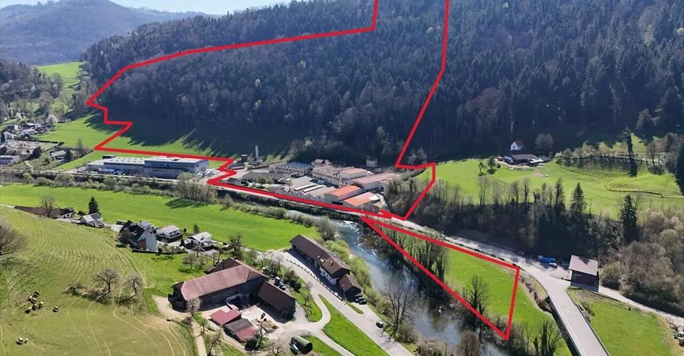 À vendre à St-Ursanne site industriel abritant des surfaces louées
