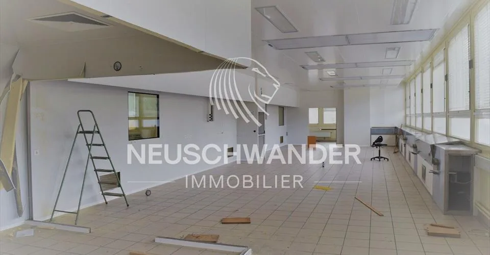 À vendre grands locaux de 4'211 m2 à Porrentruy