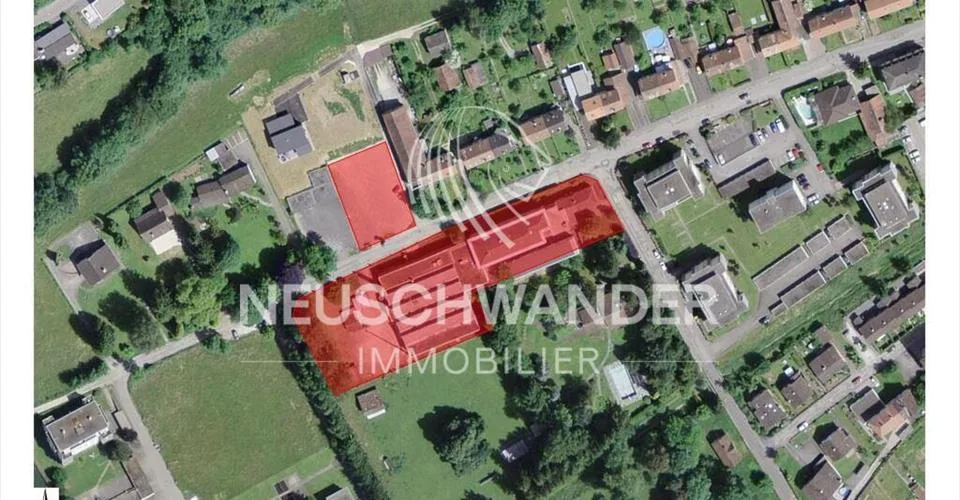 À vendre grands locaux de 4'211 m2 à Porrentruy