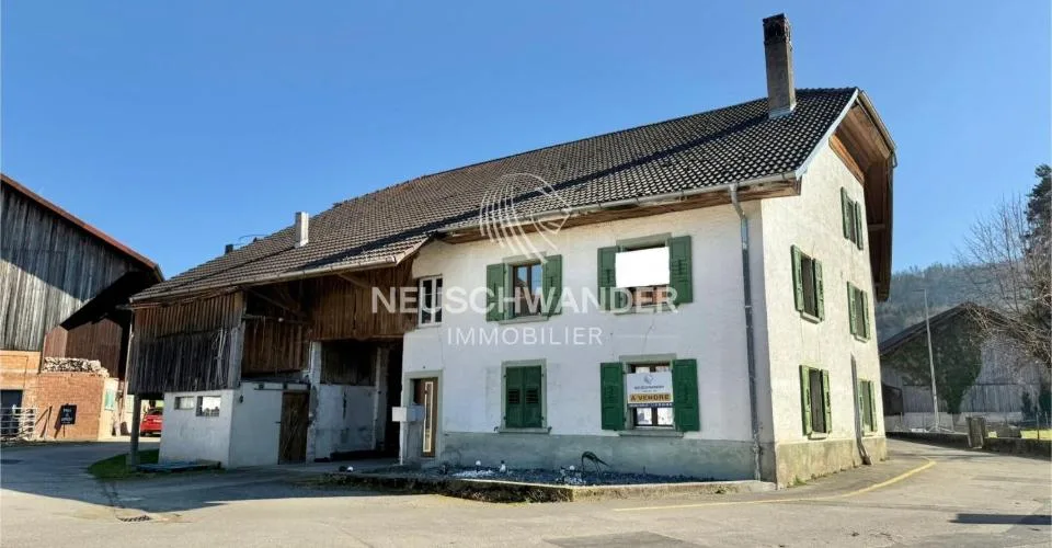 Bâtiment de 2 appartements et 1 grange à vendre à Courchapoix – photo 8 sur 13